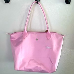 Pink Longchamp- Medium Le Pliage